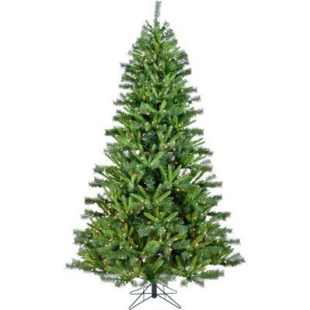 ALMO FULFILLMENT SERVICES LLC Christmas Time Artificial Christmas Tree - 6.5 Ft. Norway Pine - Clear LED Lights CT-NP065-LED